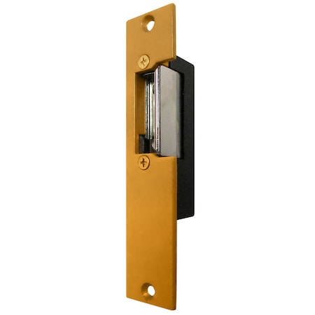 Trine Trine 2000 Series Electric Strikes, 24 VDC Voltage, Sprayed Brass 2001-24DC